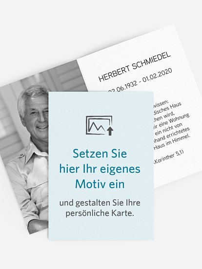 Sterbebild Gestaltungsfreiheit