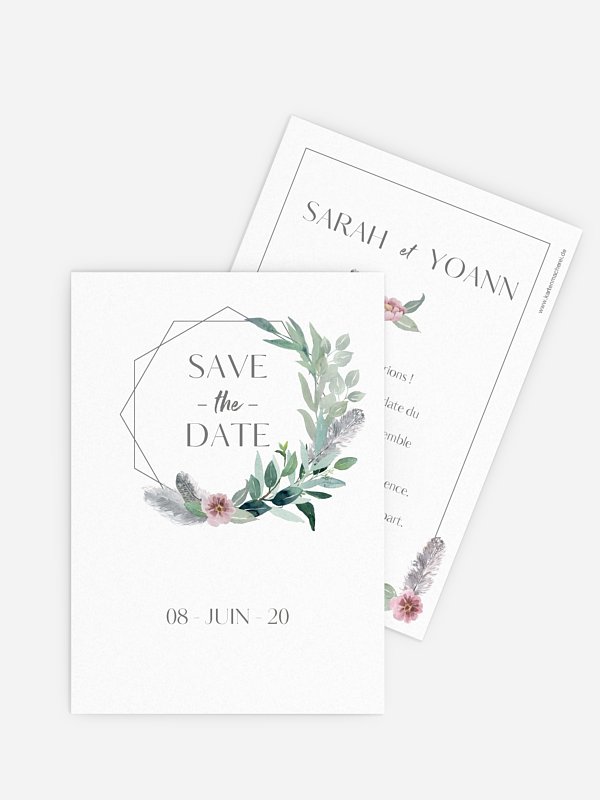 Save the date Boho Dreams