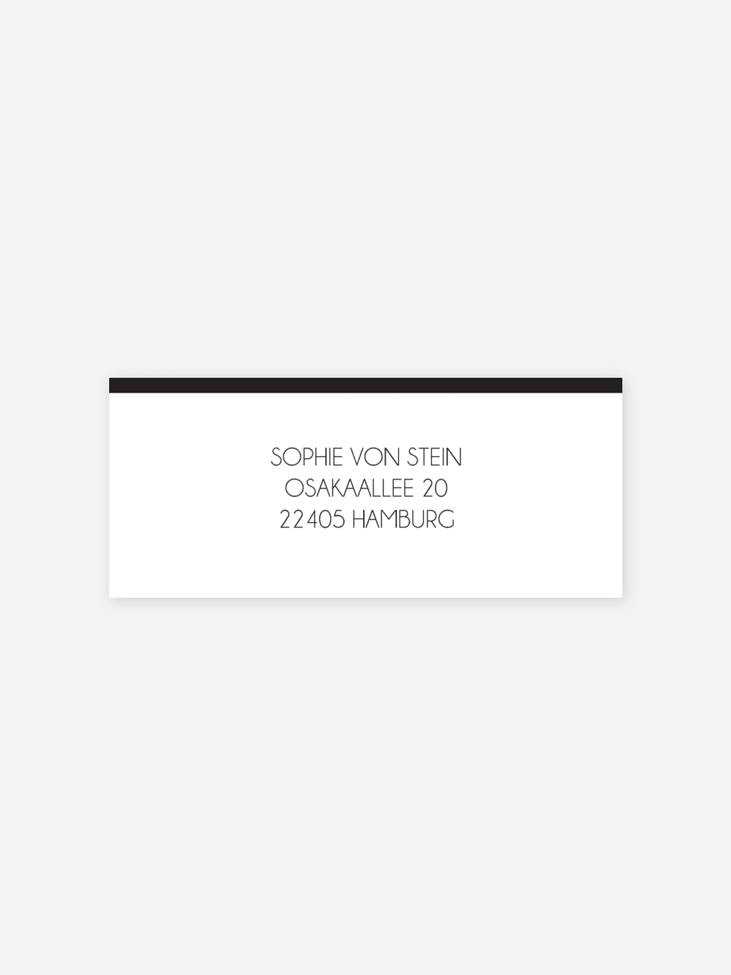 Absenderaufkleber Konfirmation und Kommunion Initiation
