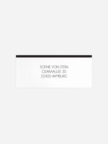 Absenderaufkleber Konfirmation und Kommunion Initiation