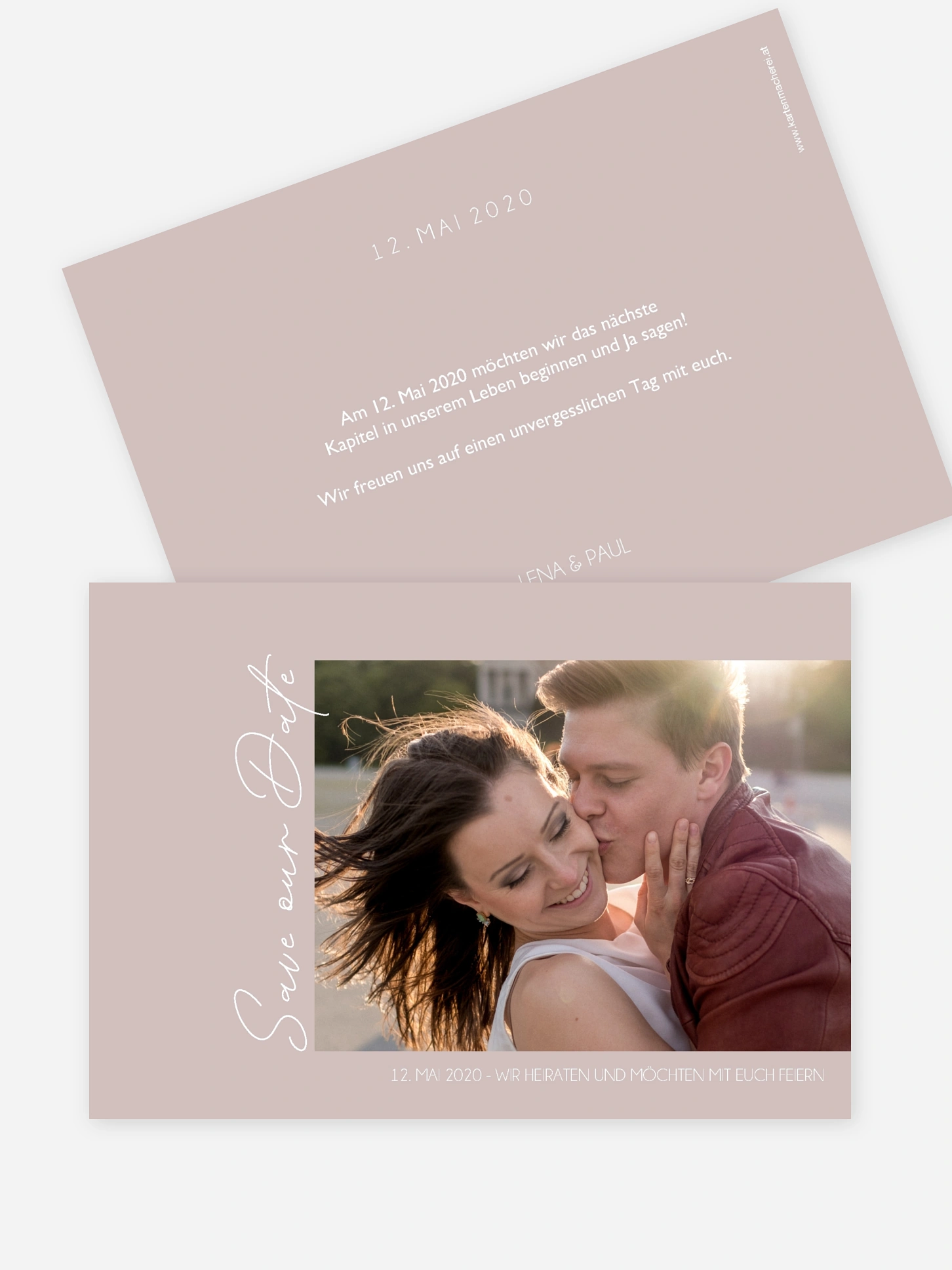 Save-the-Date Karte Forever
