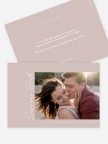 Save-the-Date Karte Forever
