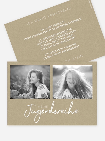 Einladung Jugendweihe Grosser Tag