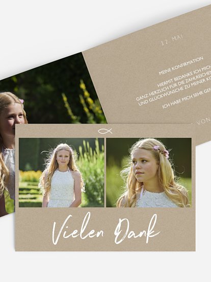 Danksagung Konfirmation Grosser Tag