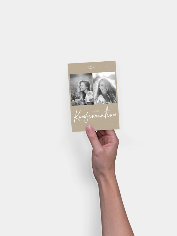 Konfirmationseinladung Grosser Tag