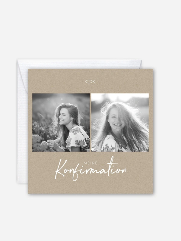 Konfirmationseinladung Grosser Tag