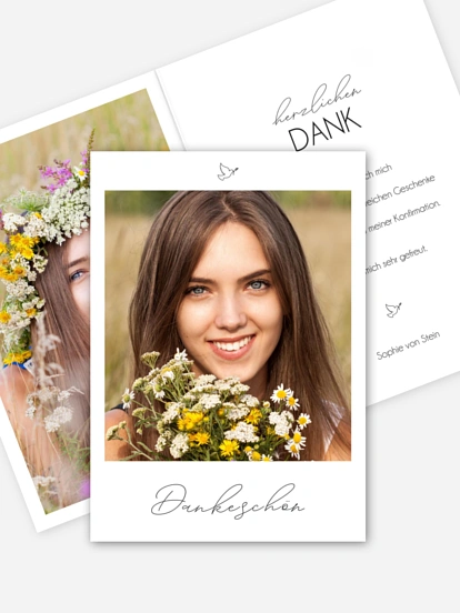 Danksagung Konfirmation Klarheit