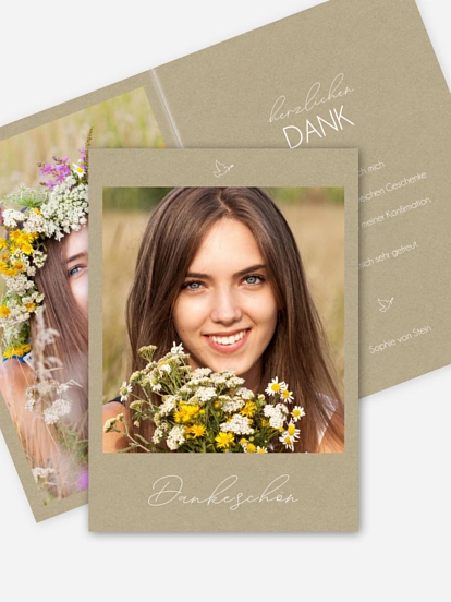 Danksagung Konfirmation Klarheit