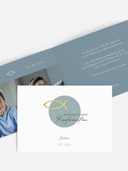 Konfirmationseinladung Quelle