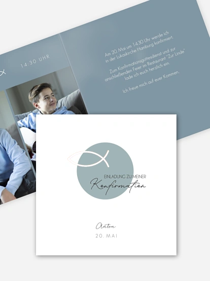 Konfirmationseinladung Quelle