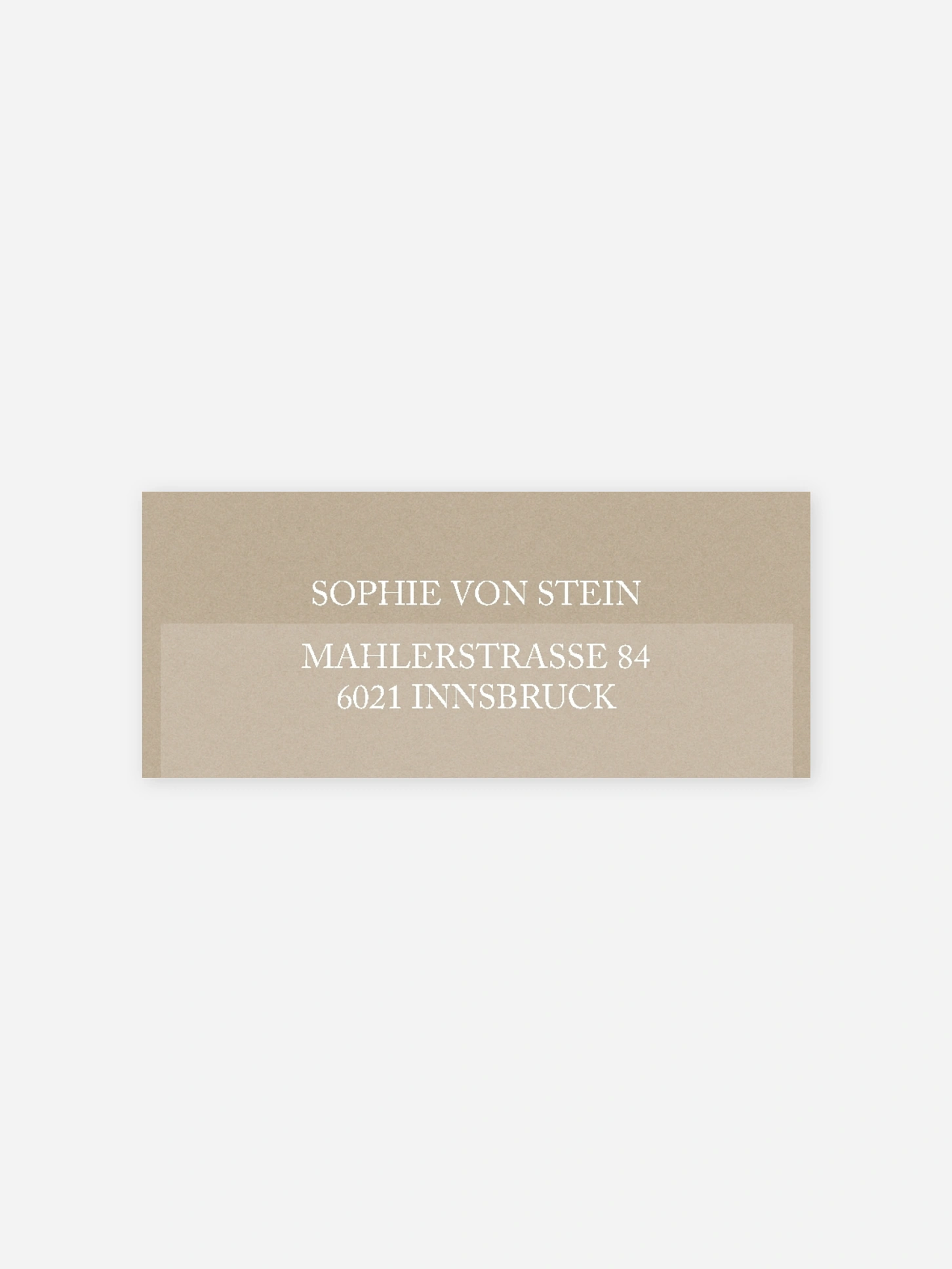 Absenderaufkleber Konfirmation und Kommunion Meine Segnung