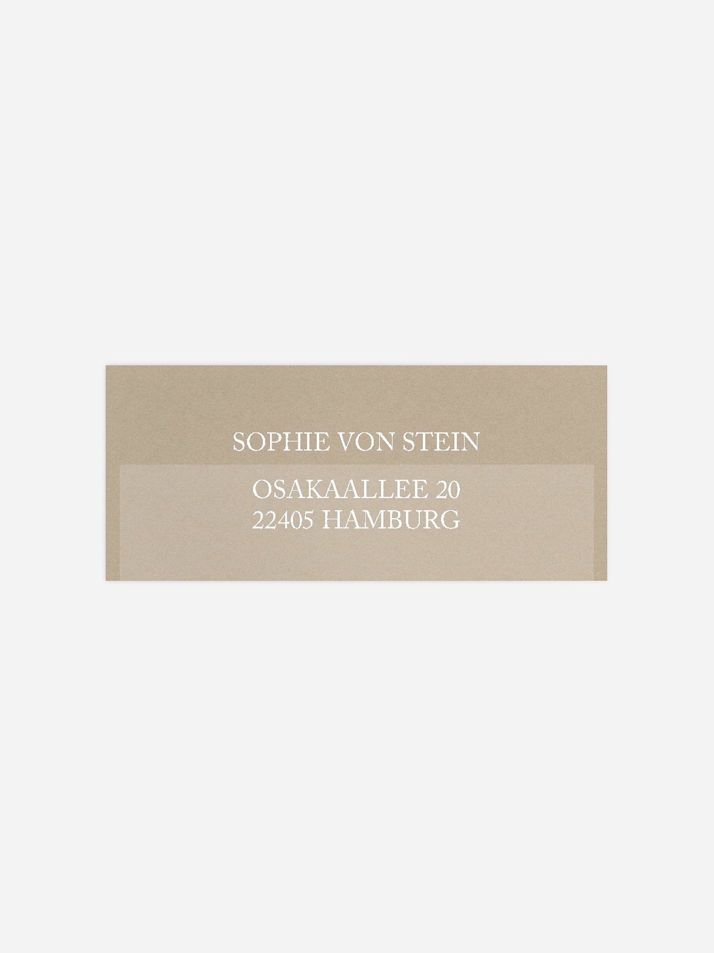 Absenderaufkleber Konfirmation und Kommunion Meine Segnung