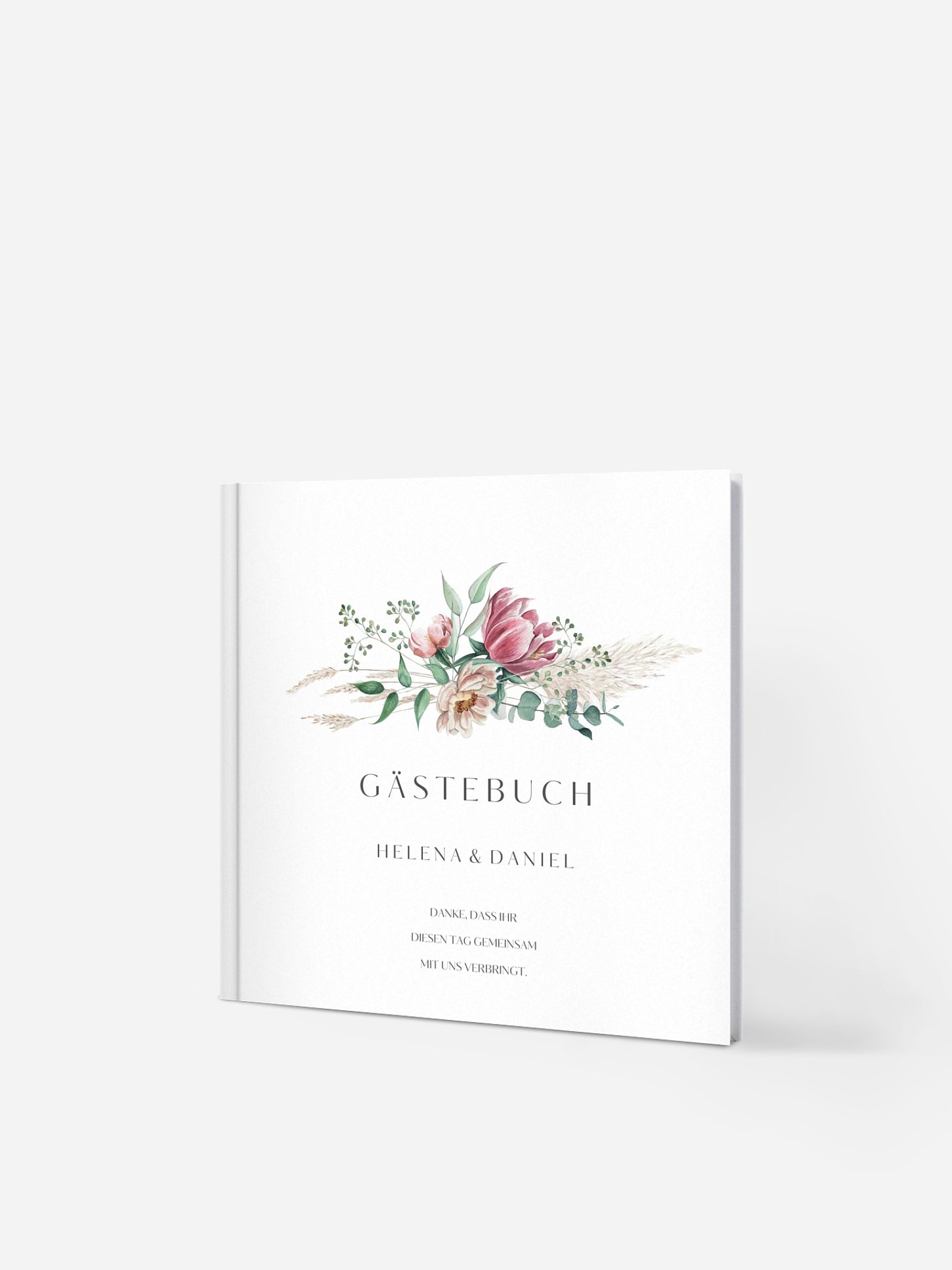 Gästebuch Pampas & Peony