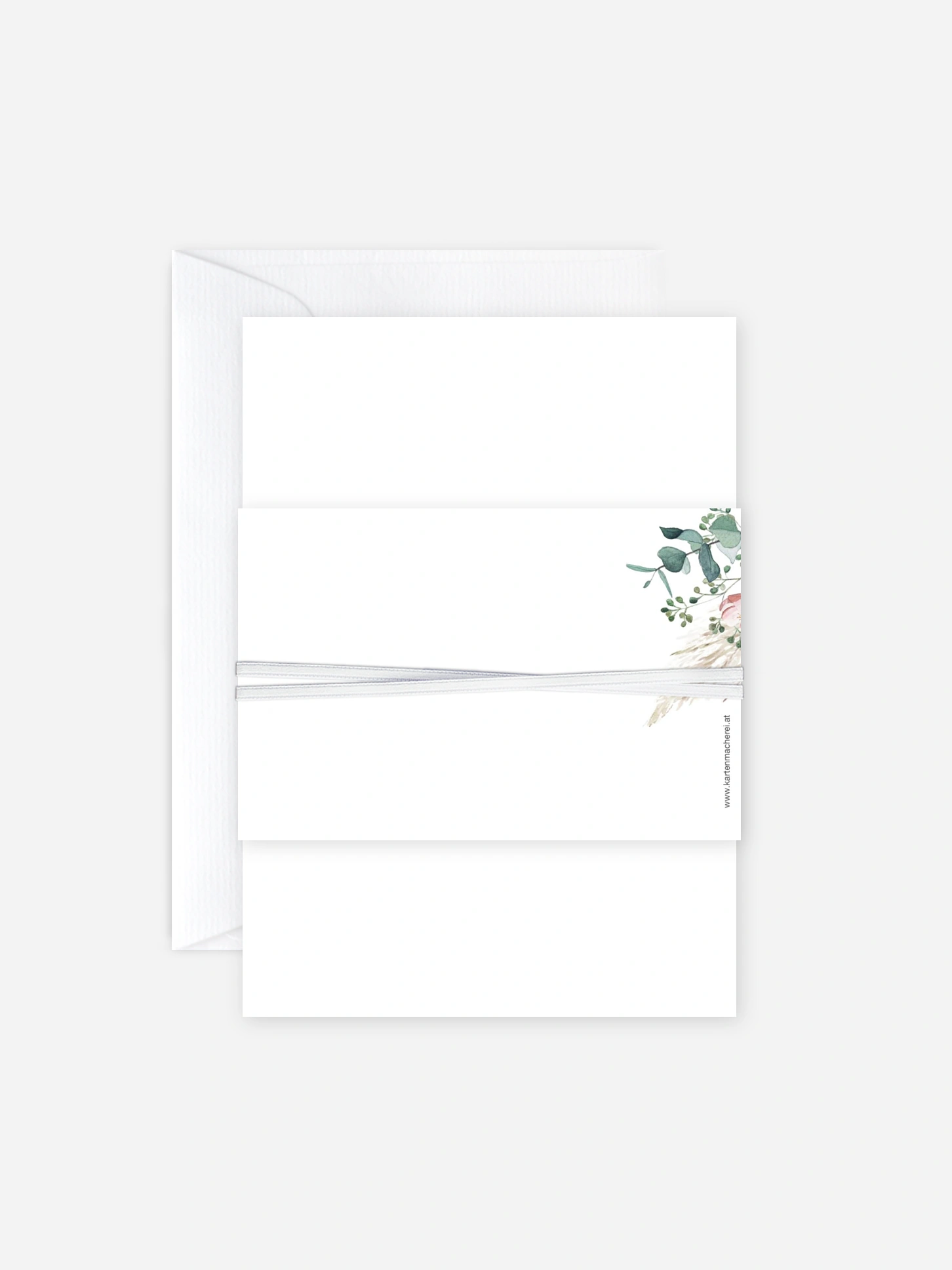 Hochzeitseinladung Pampas & Peony