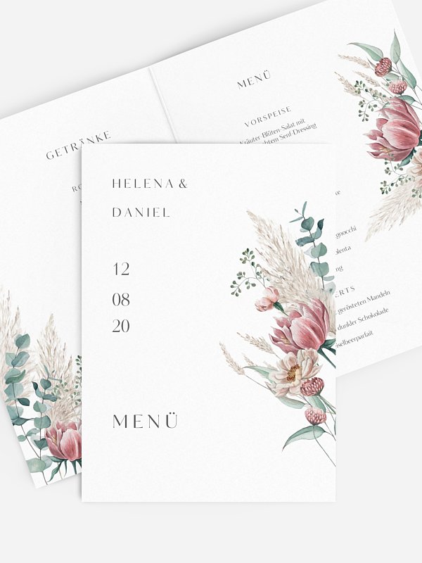 Pampas & Peony