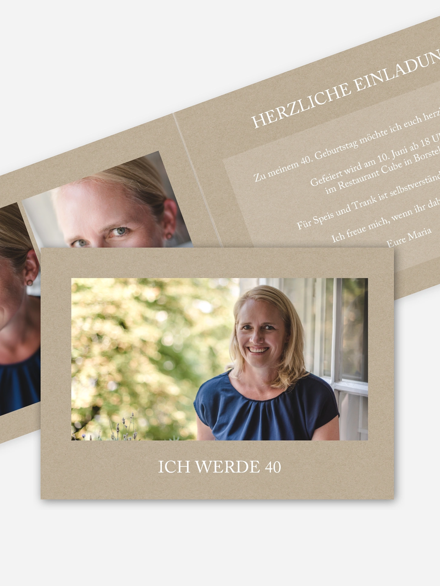 Einladung 40. Geburtstag Mein Tag