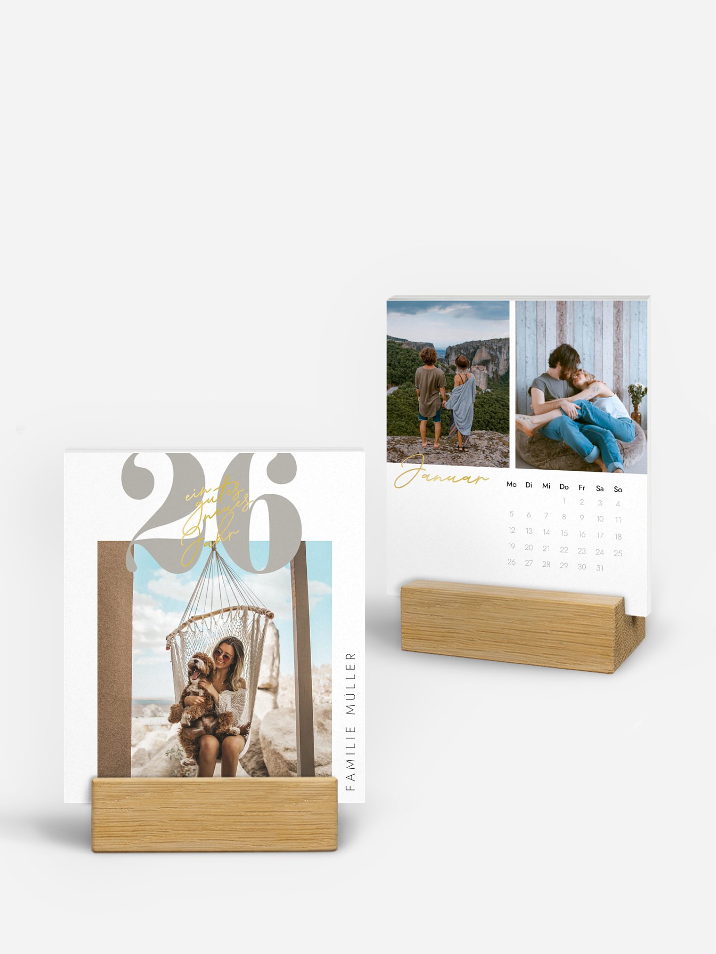 Tischkalender Glücksjahr