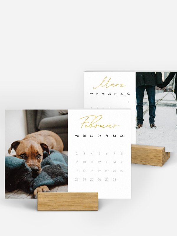 Tischkalender Glücksjahr