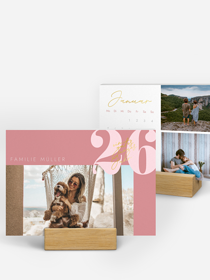 Tischkalender Glücksjahr