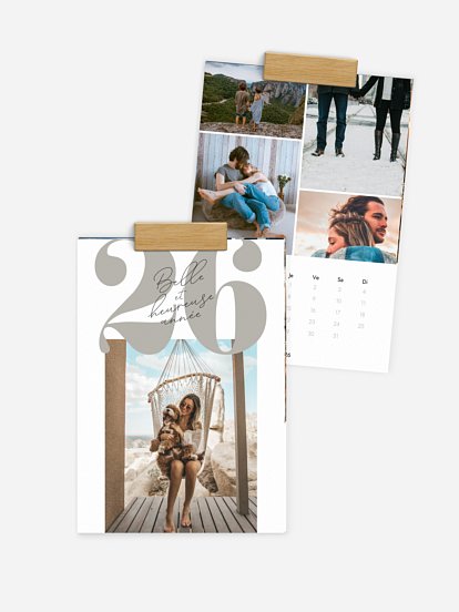 Calendrier mural Belle année