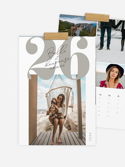 Calendrier mural Belle année