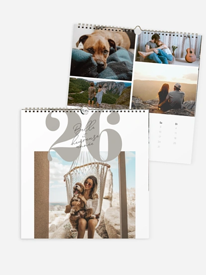 Calendrier mural Belle année