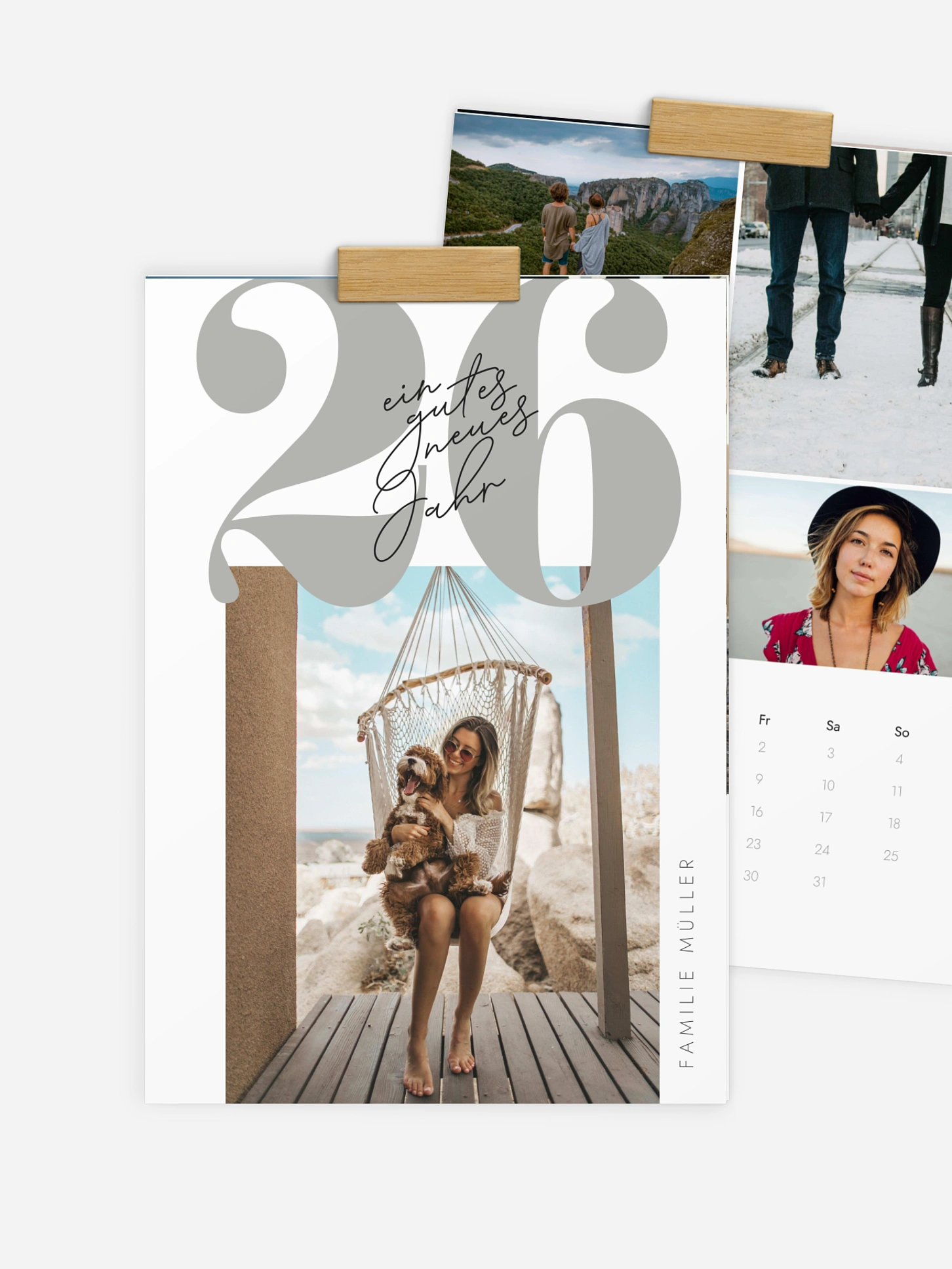 Wandkalender Glücksjahr