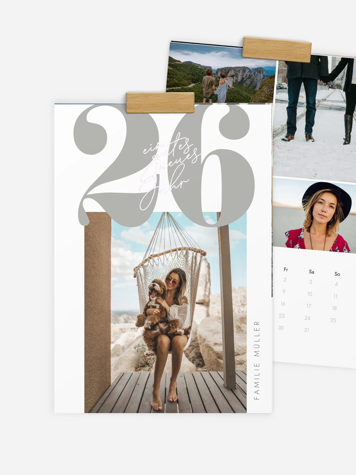 Wandkalender Glücksjahr