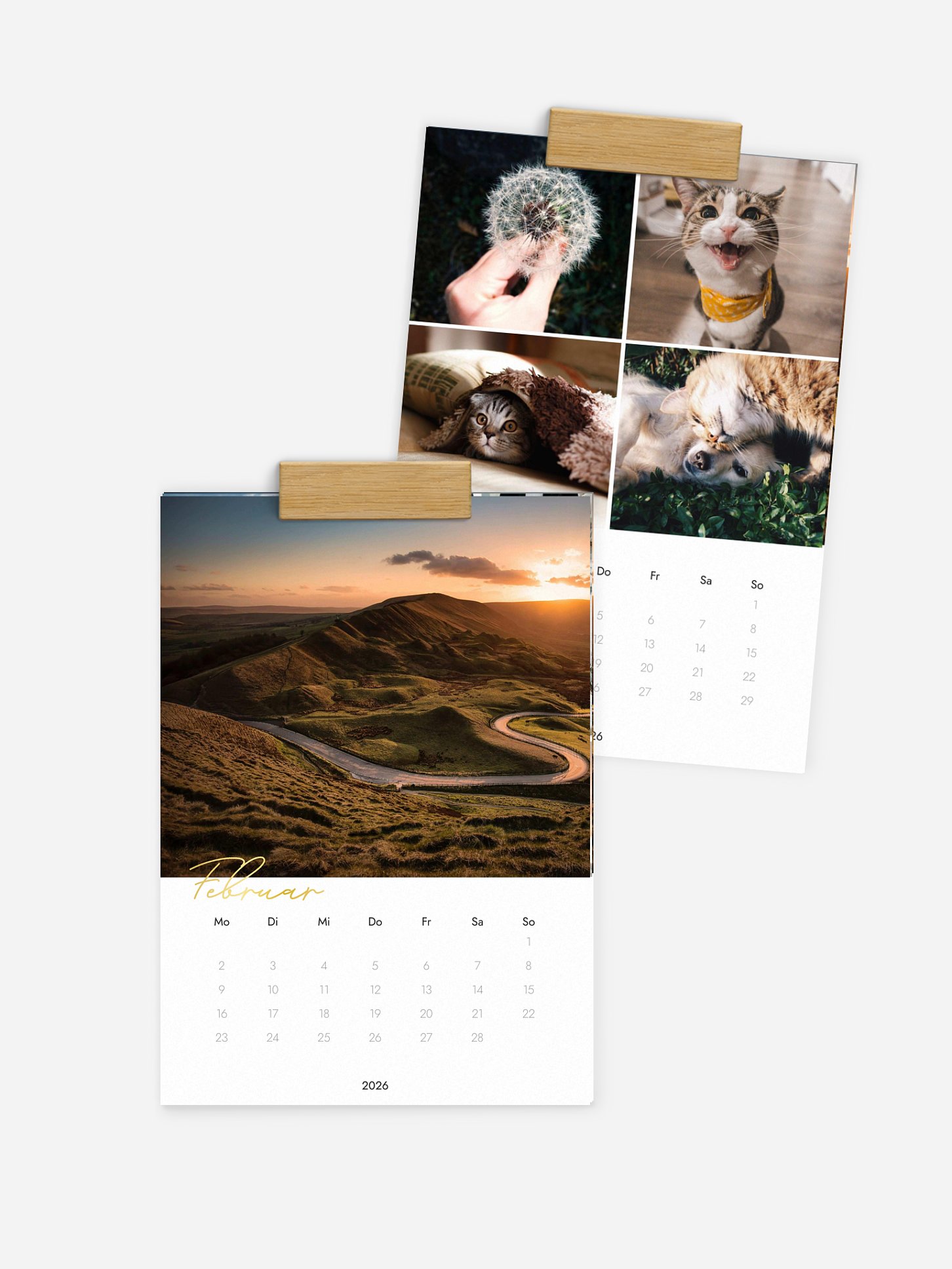 Wandkalender Glücksjahr