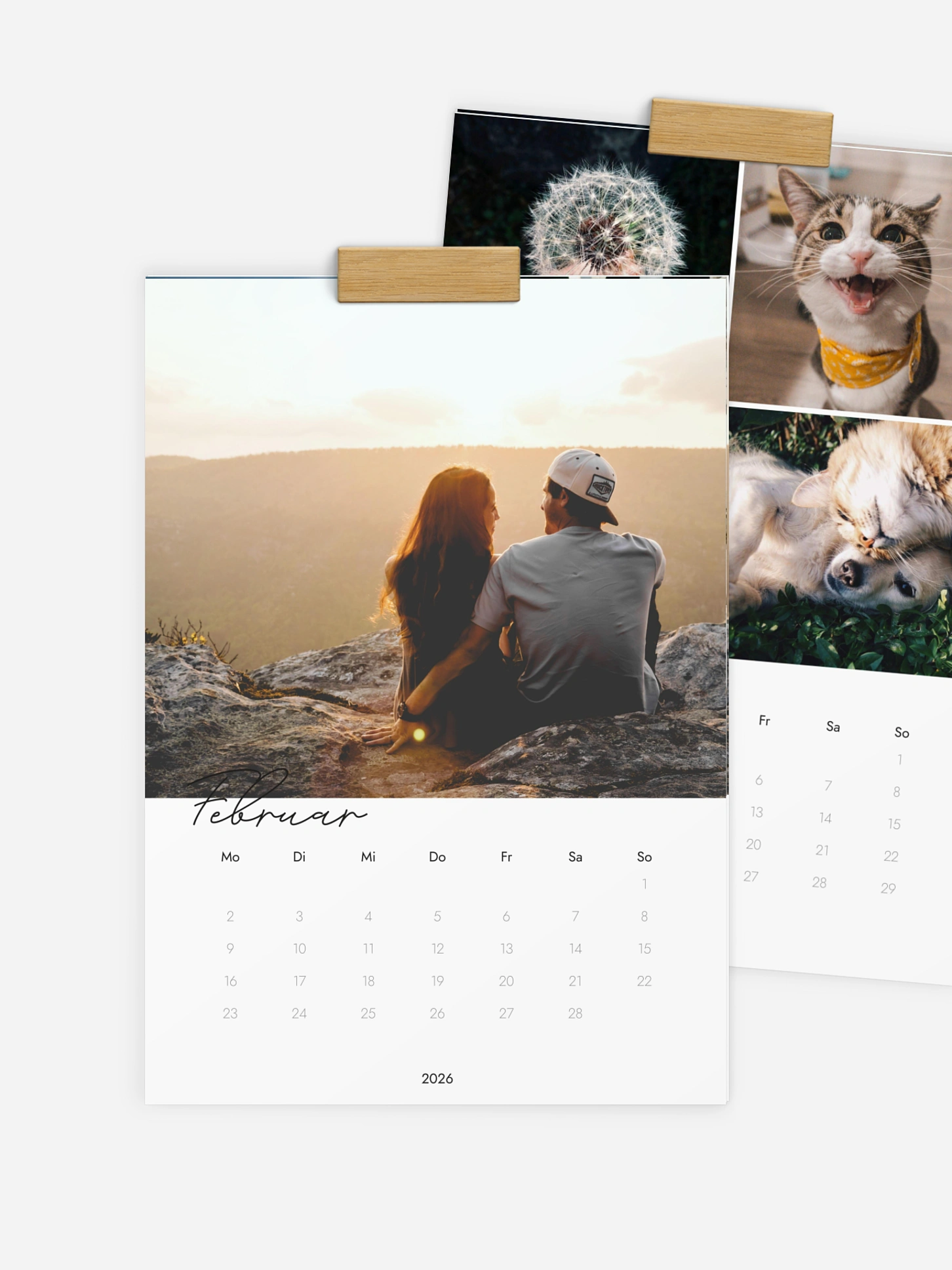 Wandkalender Glücksjahr