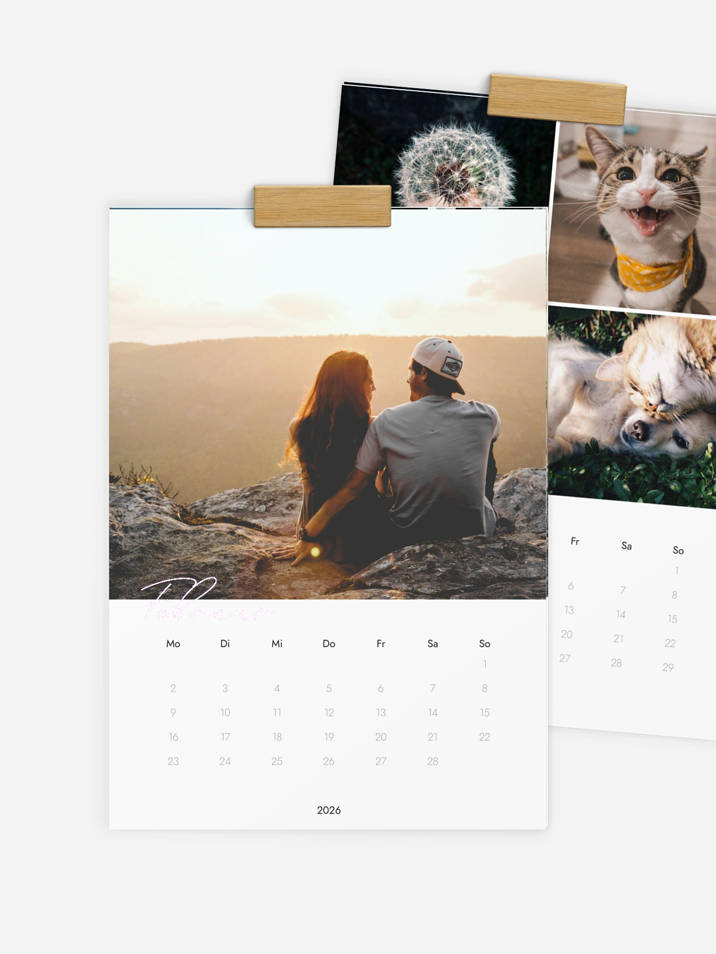 Wandkalender Glücksjahr
