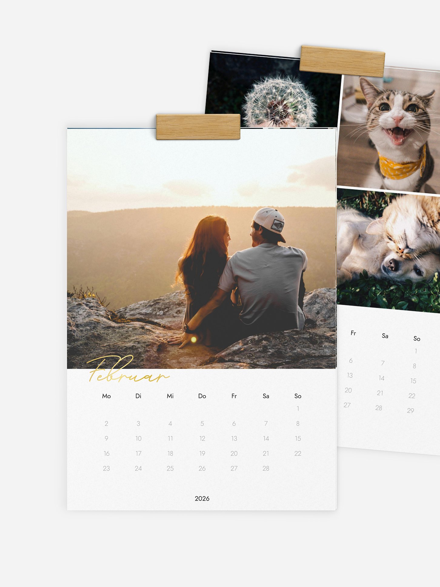 Wandkalender Glücksjahr