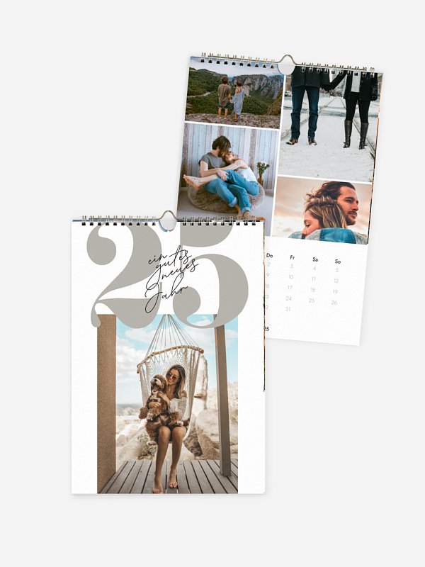 Wandkalender Glücksjahr