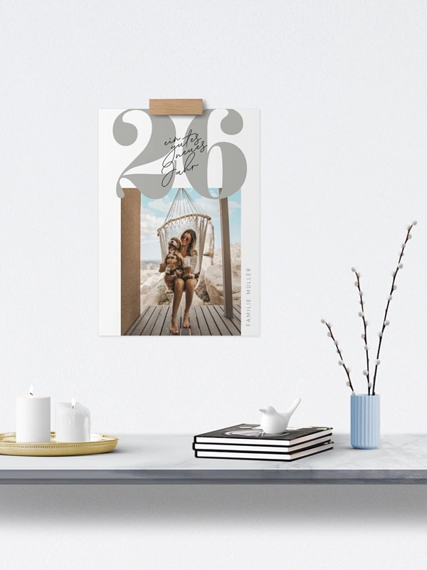 Wandkalender Glücksjahr