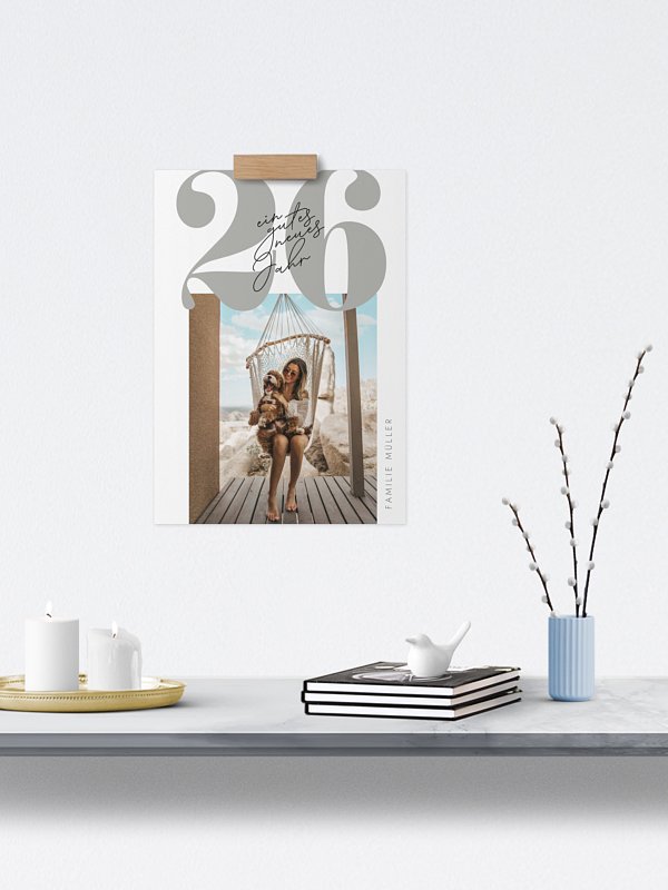 Wandkalender Glücksjahr
