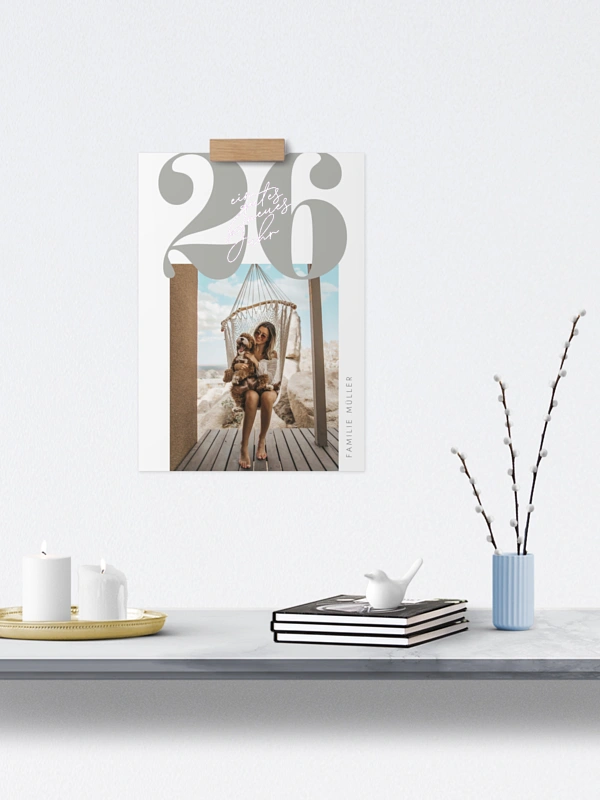 Wandkalender Glücksjahr