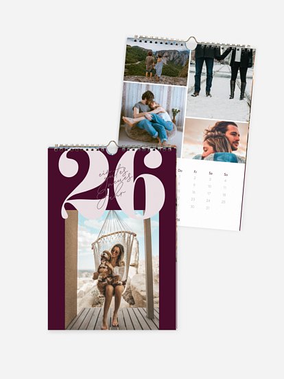 Wandkalender Glücksjahr