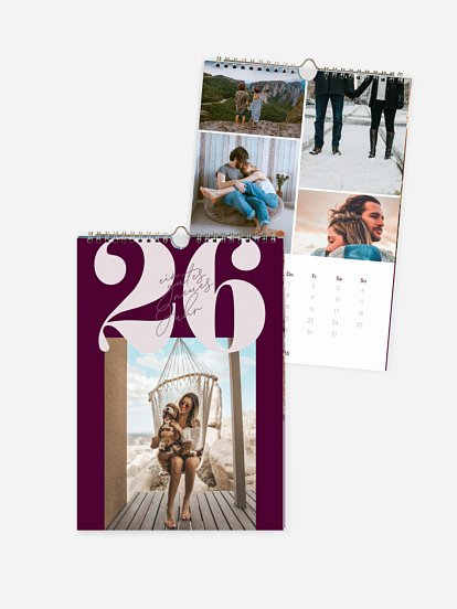 Wandkalender Glücksjahr