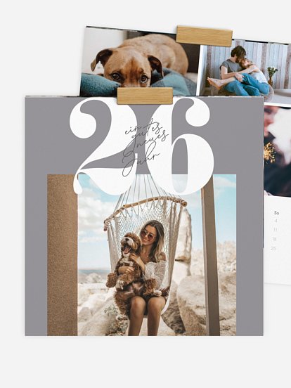 Wandkalender Glücksjahr