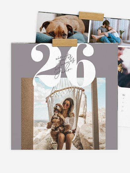 Wandkalender Glücksjahr