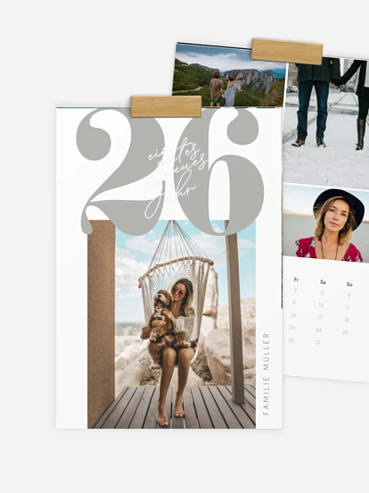 Wandkalender Glücksjahr