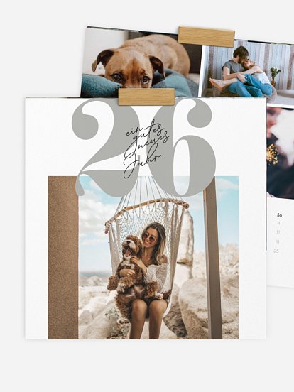 Wandkalender Glücksjahr