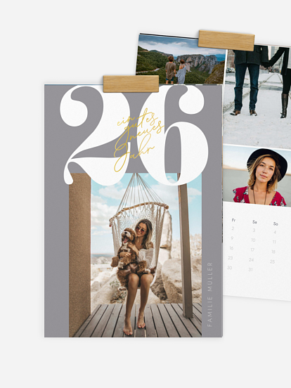 Wandkalender Glücksjahr