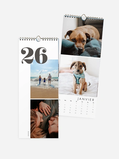 Calendrier mural Les temps modernes