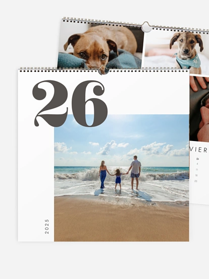 Calendrier mural Les temps modernes
