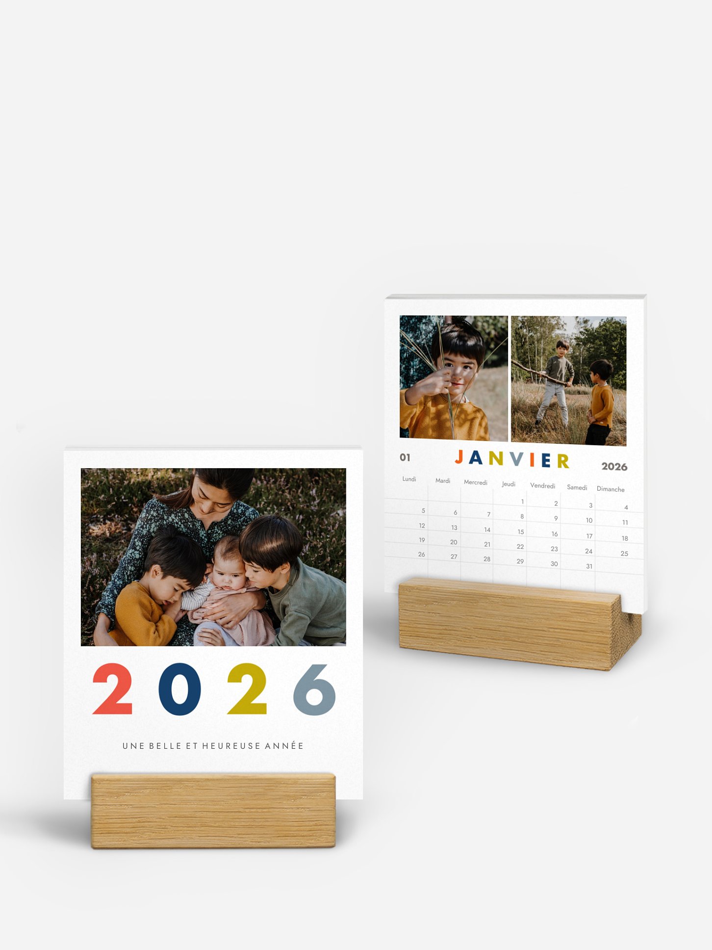 Calendrier Jolies couleurs II