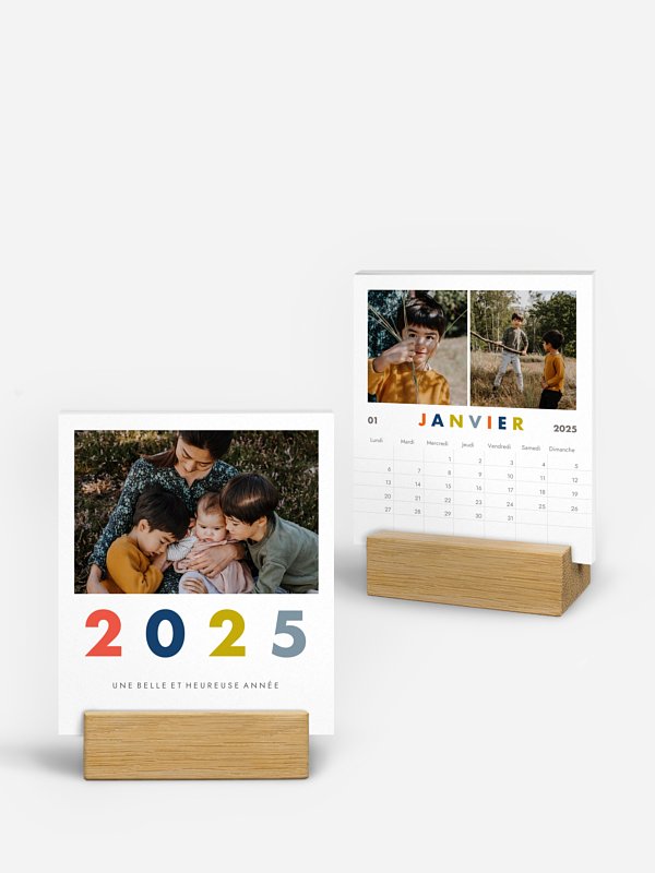 Calendrier Jolies couleurs