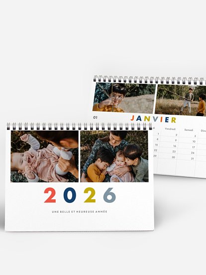 Calendrier Jolies couleurs II