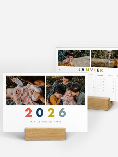 Calendrier Jolies couleurs II