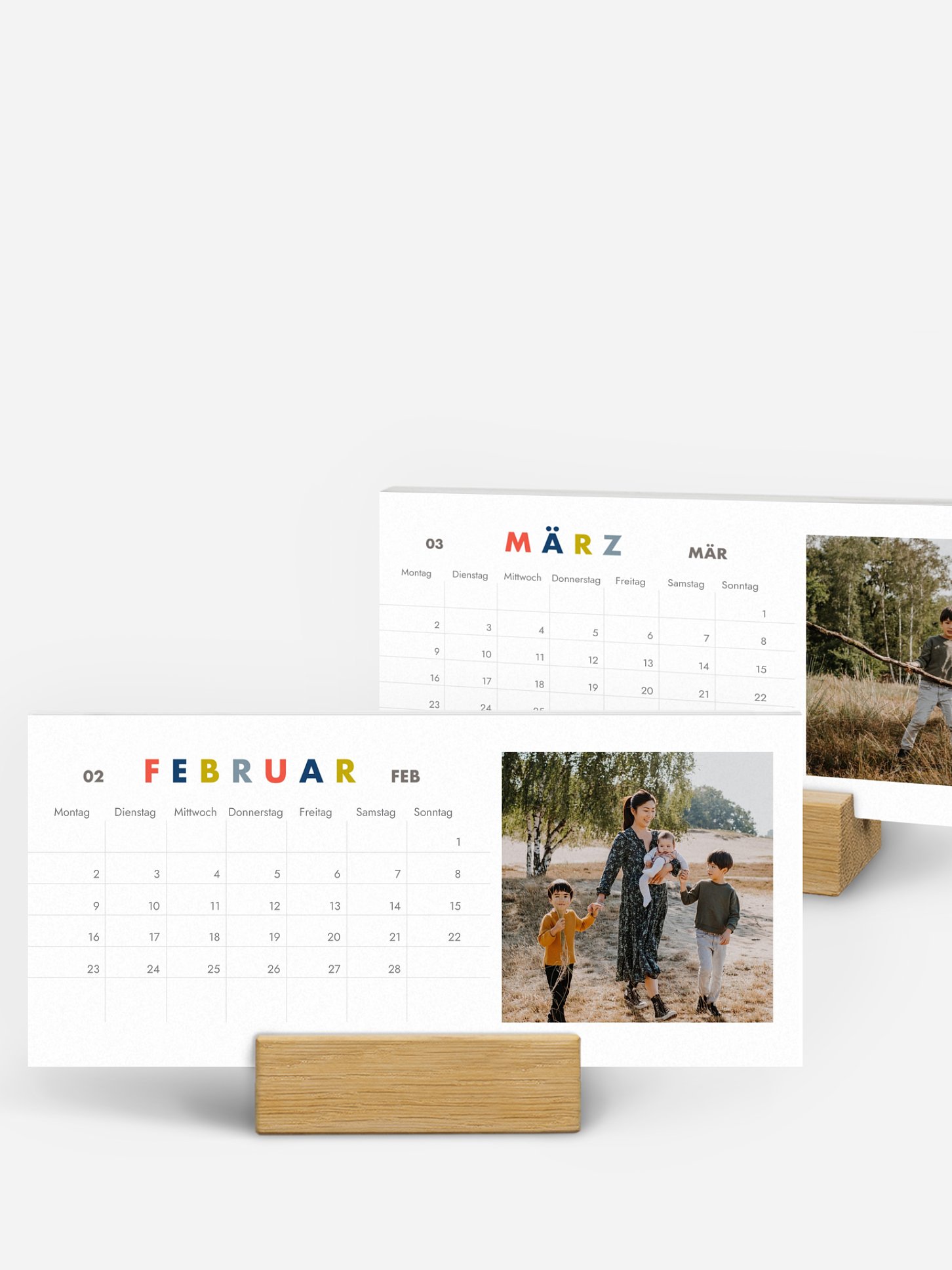 Tischkalender Glücksgrüsse